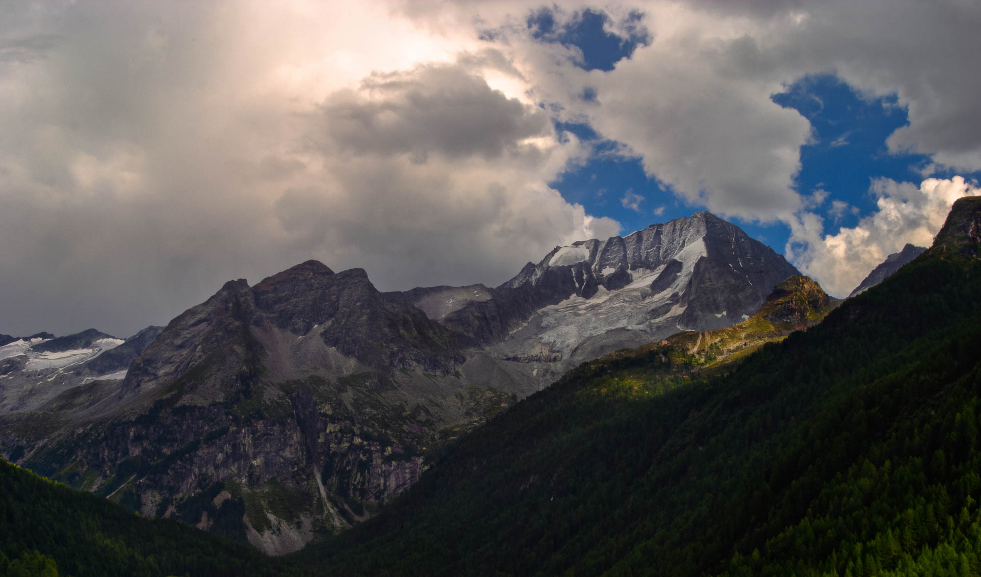 Sunset Italian Alps - Bruneck